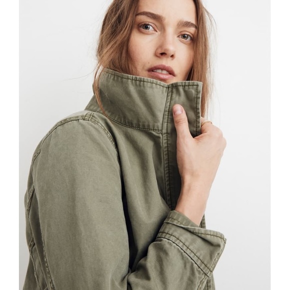 Madewell vintage style army surplus field jacket - Picture 2 of 8